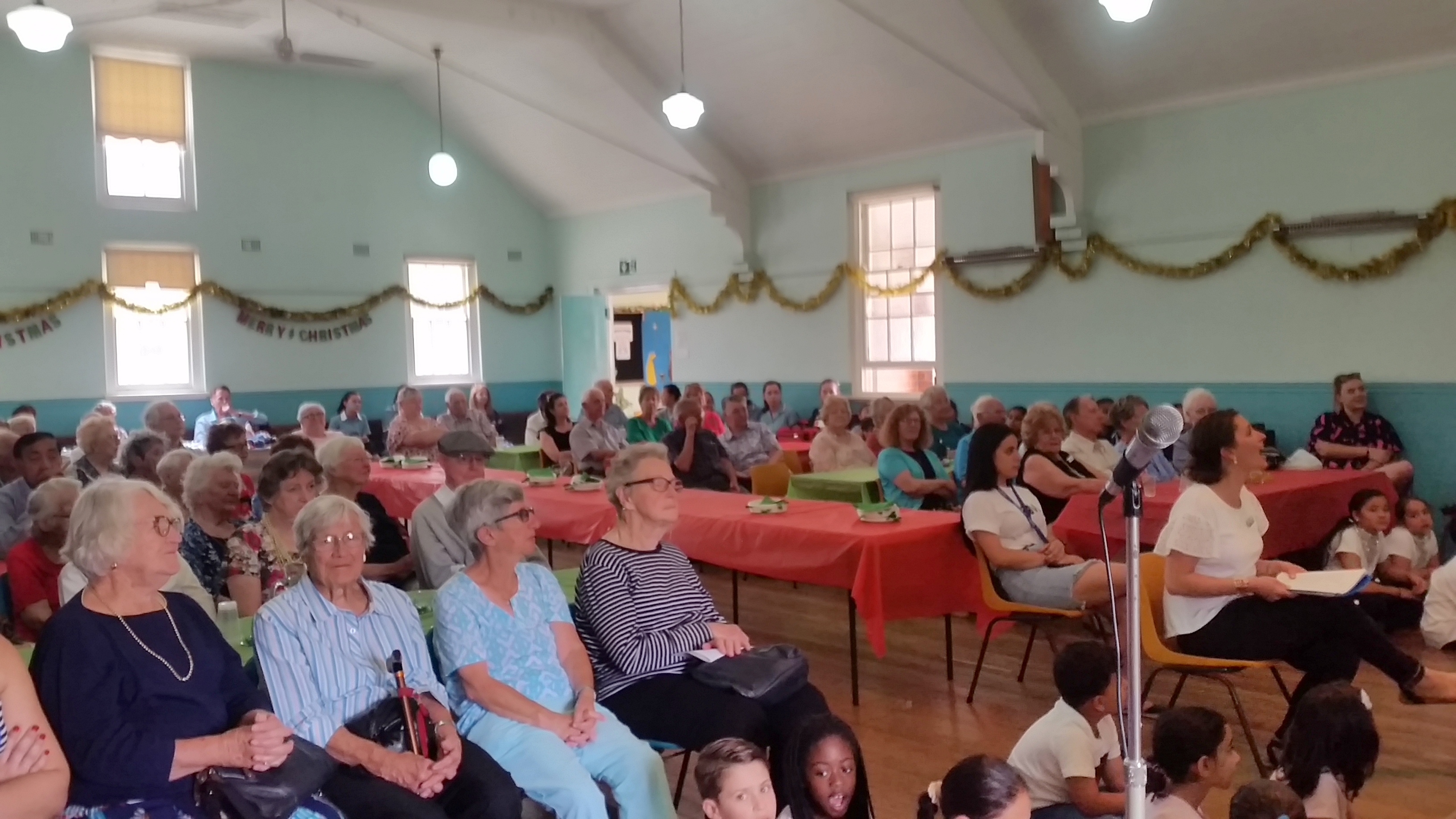 Sixty Seniors enjoy performers